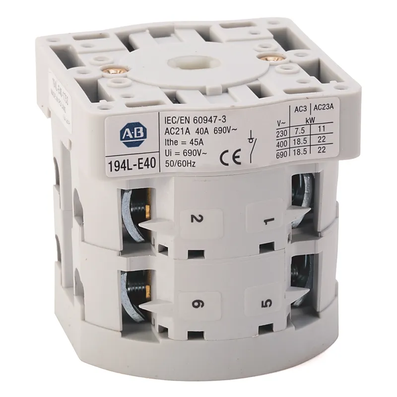 Rockwell Automation / Allen-Bradley 194L-E40-3254 – 40 A 194L Load Switch