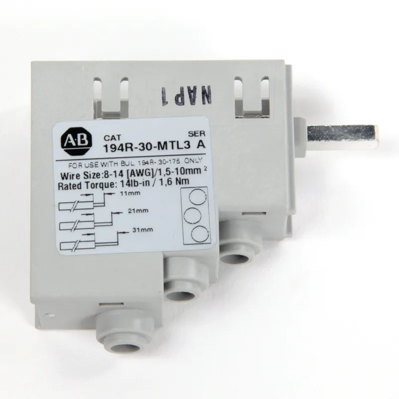 Rockwell Automation / Allen-Bradley 194R-30-MTL3 – 194R 30 Ampere Multi-tap Terminal Lugs — photo 2 of 2