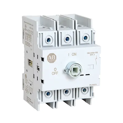Rockwell Automation / Allen-Bradley 194U-A100-1753 – 194U 100A Base /DIN Mount Disconnect