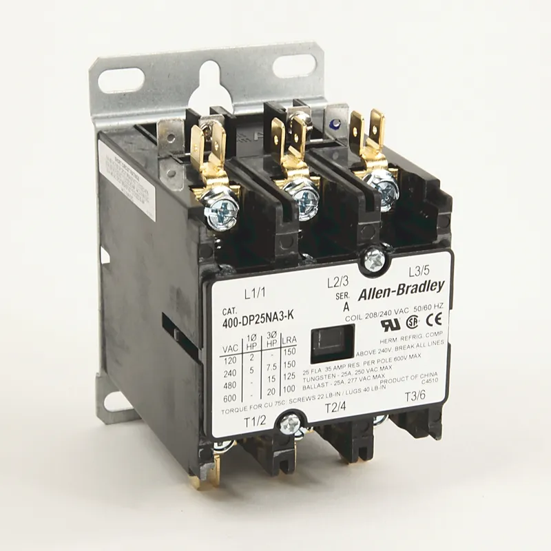 Rockwell Automation / Allen-Bradley 400-DP25NA2 – 25 Amp Definite Purpose Contactor — photo 1 of 2