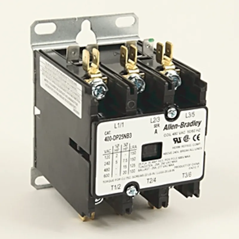 Rockwell Automation / Allen-Bradley 400-DP25ND3-H-K-S-X-M – Definite Purpose Contactor