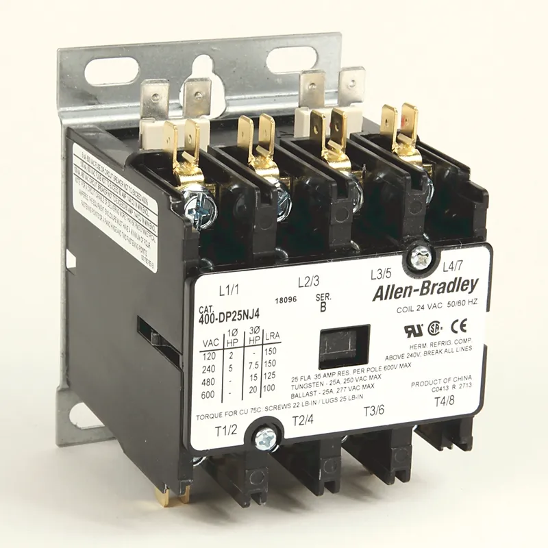 Rockwell Automation / Allen-Bradley 400-DP25NJ2 – 25 Amp Definite Purpose Contactor — photo 1 of 2