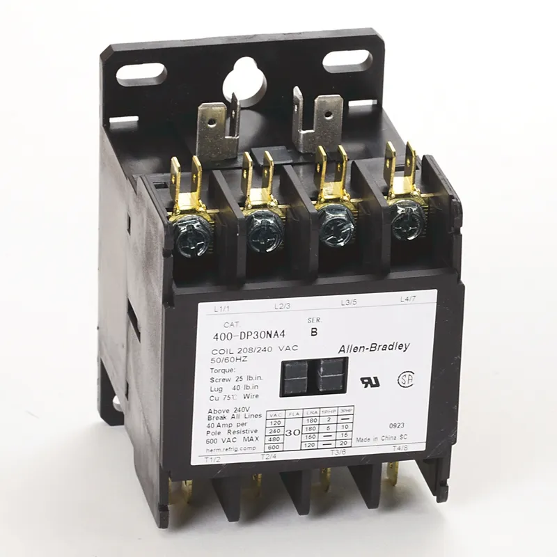 Rockwell Automation / Allen-Bradley 400-DP30NA2 – 30 Amp Definite Purpose Contactor — photo 1 of 2