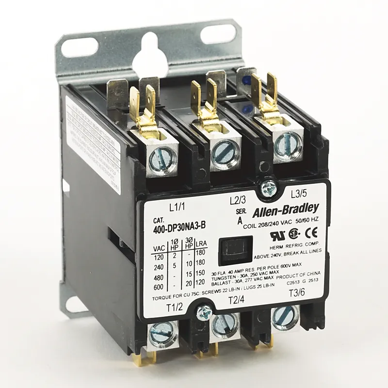 Rockwell Automation / Allen-Bradley 400-DP30NA3-B – 30 Amp Definite Purpose Contactor — photo 1 of 2