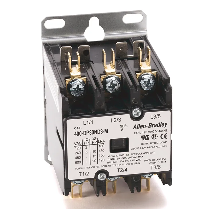 Rockwell Automation / Allen-Bradley 400-DP30ND3-X – Contactor, Definite Purpos90 Amp Max — photo 1 of 2