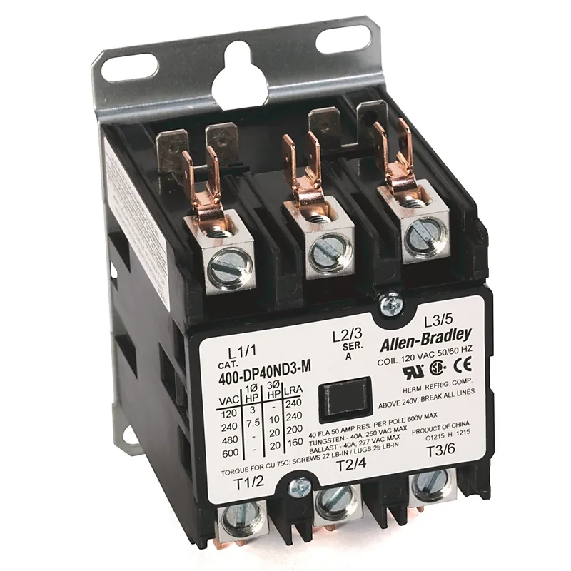 Rockwell Automation / Allen-Bradley 400-DP40ND3 – 40 Amp Definite Purpose Contactor — photo 1 of 2