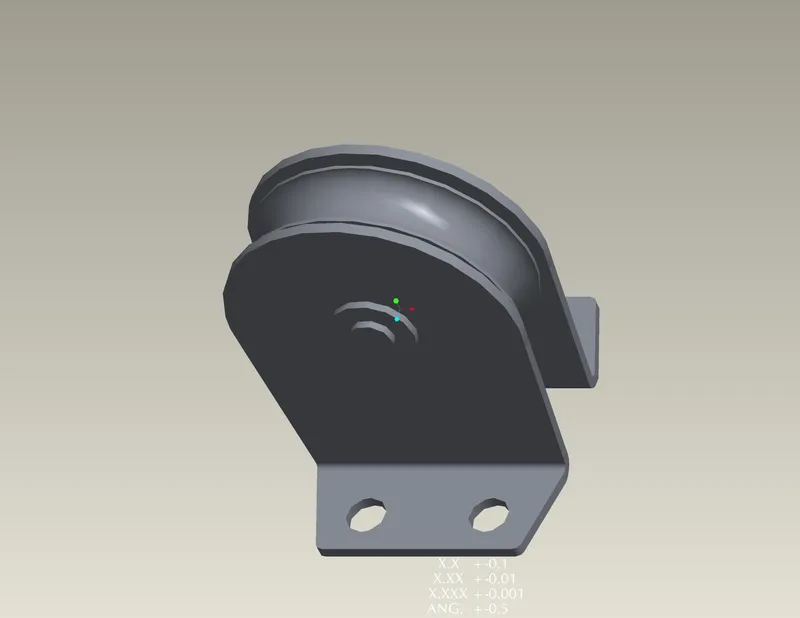 Rockwell Automation / Allen-Bradley 440A-A17102 – Lifeline Outside Corner Pulley — photo 2 of 2