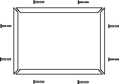 Rockwell Automation / Allen-Bradley 440F-T0529 – Standard Perimeter Trim Kit Guardmaster