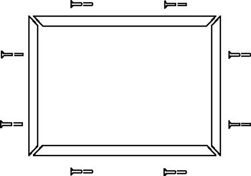 Rockwell Automation / Allen-Bradley 440F-T1732 – Standard Perimeter Trim Kit Guardmaster — photo 2 of 2