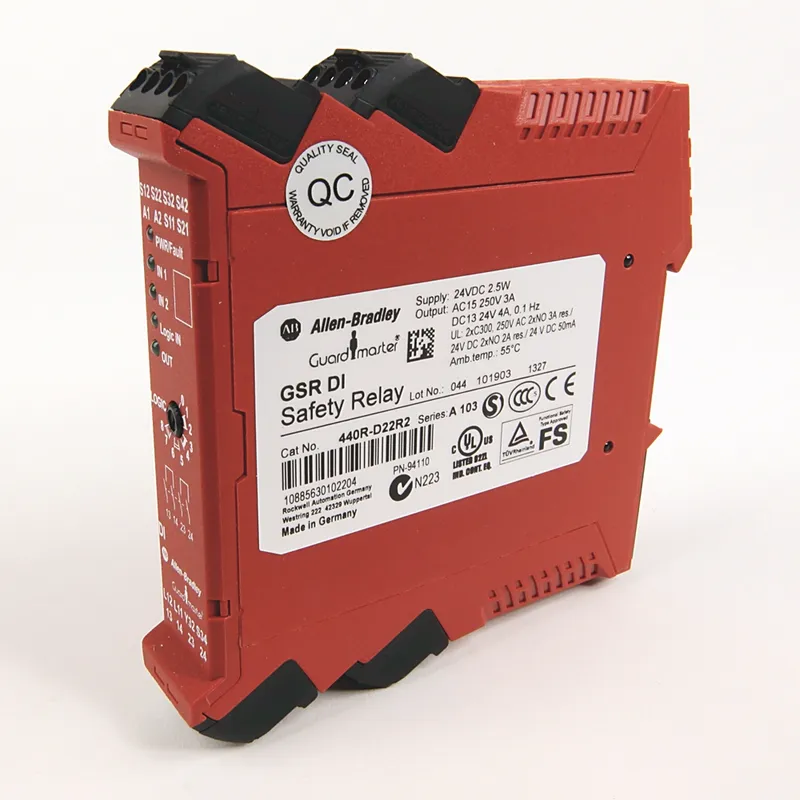 Rockwell Automation / Allen-Bradley 440R-D22R2 – Guardmaster Dual Input Safety Relay — photo 1 of 2