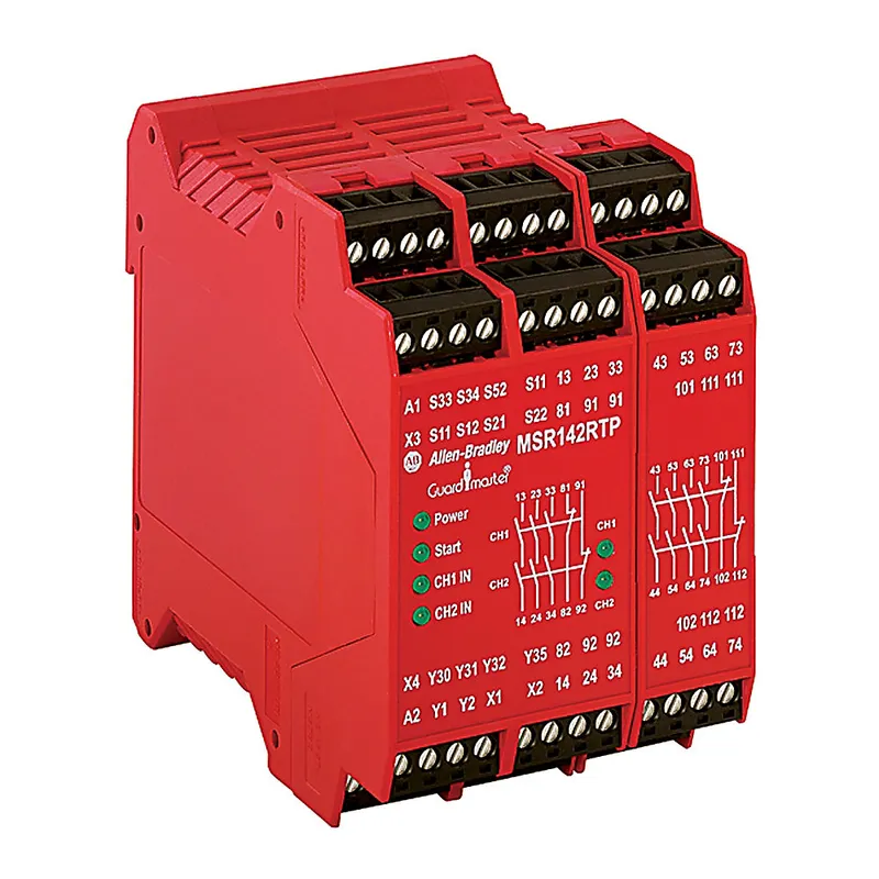 Rockwell Automation / Allen-Bradley 440R-G23216 – Guardmaster MSR142RTP Safety Relay — photo 1 of 2