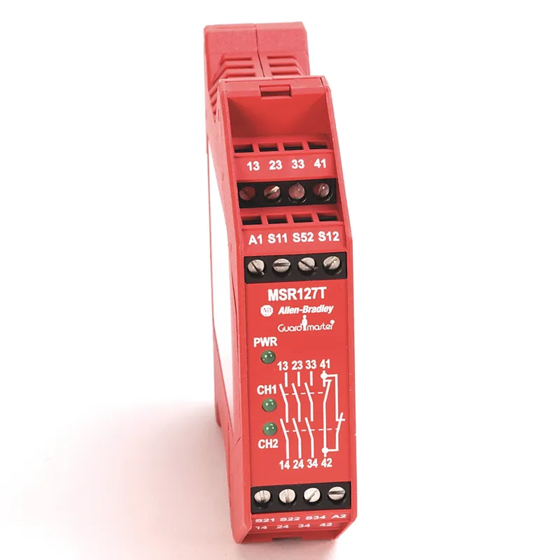 Rockwell Automation / Allen-Bradley 440R-N23129 – Guardmaster MSR127R Safety Relay — photo 1 of 2