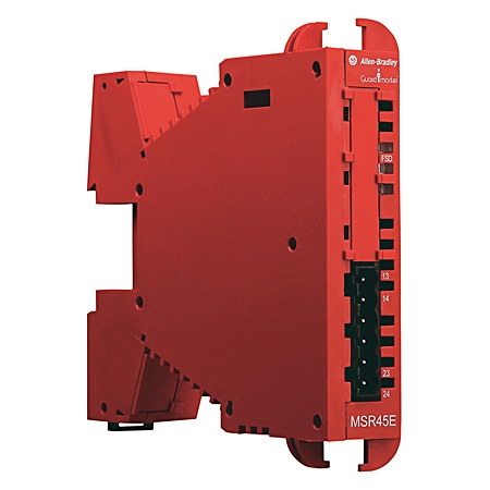 Rockwell Automation / Allen-Bradley 440R-P4NANS – Guardmaster MSR45E Extension Module — photo 2 of 2 Rockwell Automation / Allen-Bradley 440R-P4NANS – Guardmaster MSR45E Extension Module — photo 2 of 2