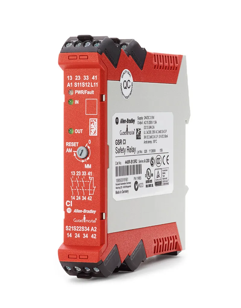 Rockwell Automation / Allen-Bradley 440R-S13R2 – Guardmaster Single Input Safety Relay — photo 2 of 2