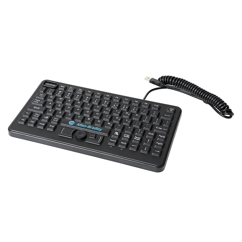 Rockwell Automation / Allen-Bradley 6189V-KBDEPP1UC – Industrial USB Compact Desktop Keyboard — photo 1 of 2