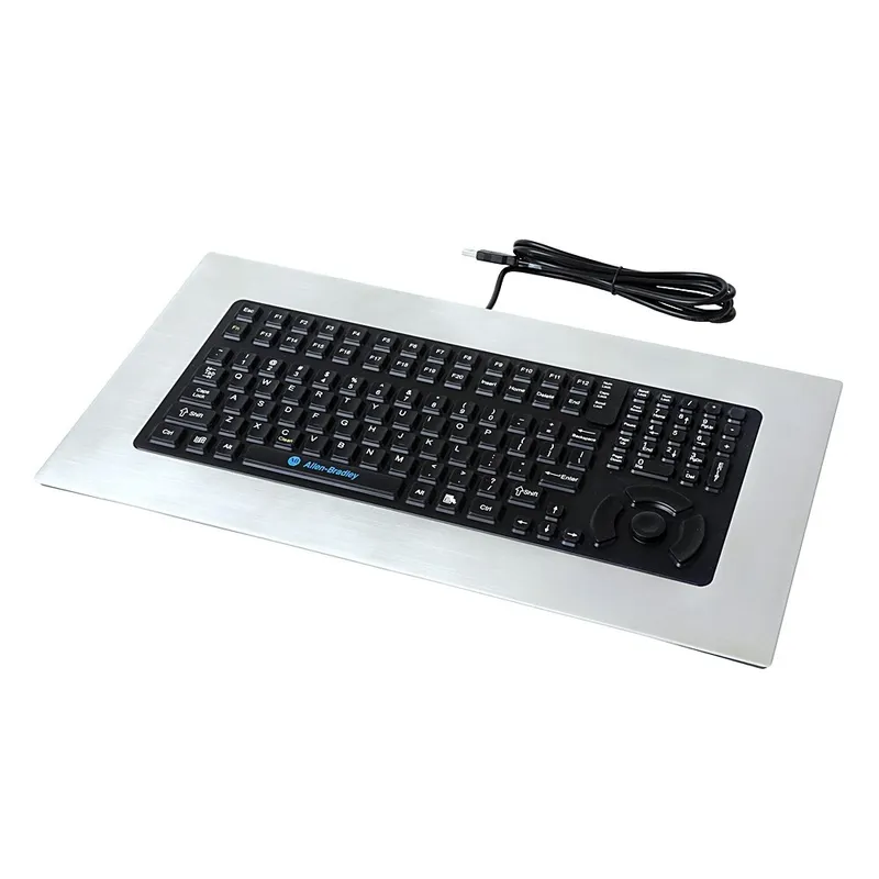 Rockwell Automation / Allen-Bradley 6189V-KBPEPS1U – Industrial USB Panelmount Keyboard — photo 2 of 2