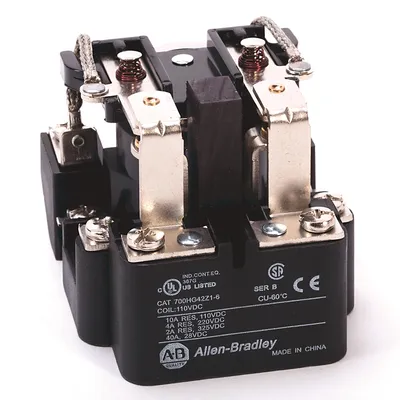 Rockwell Automation / Allen-Bradley 700-HG45Z12 – 12V DC Open Style Power Relay