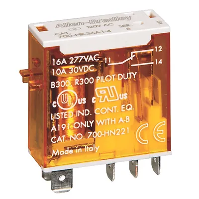 Rockwell Automation / Allen-Bradley 700-HK36Z12 – 12V DC GP Slim Line Relay