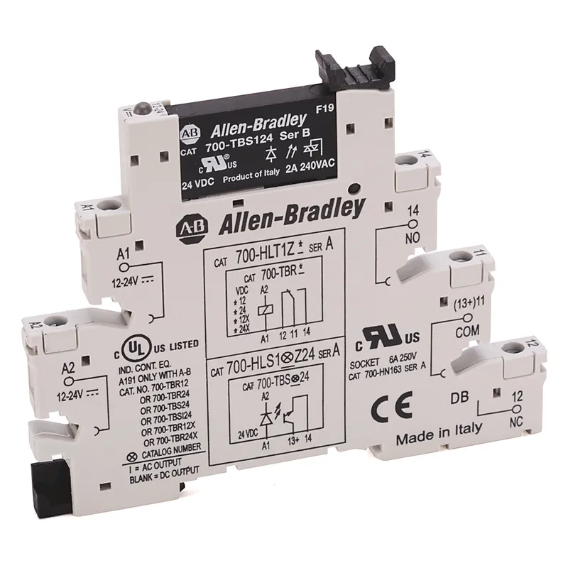 Rockwell Automation / Allen-Bradley 700-HLS11Z24 – 24V DC GP Terminal Block Relay — photo 1 of 2