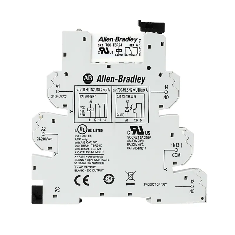 Rockwell Automation / Allen-Bradley 700-HLT2Z24X – 24V DC GP Terminal Block Relay — photo 2 of 2
