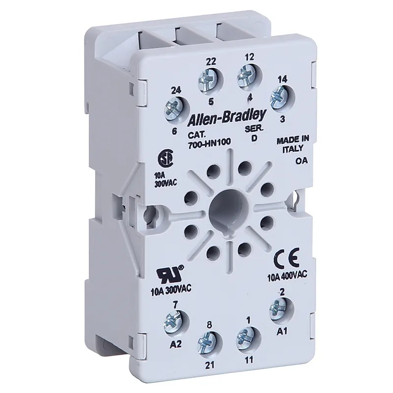 Rockwell Automation / Allen-Bradley 700-HN100 – 501in Guarded Tube Based Relay Socket — photo 1 of 2