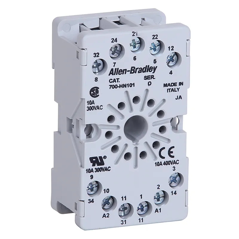 Rockwell Automation / Allen-Bradley 700-HN101 – 11 Pin Tube Based Relay Socket Pack — photo 1 of 2