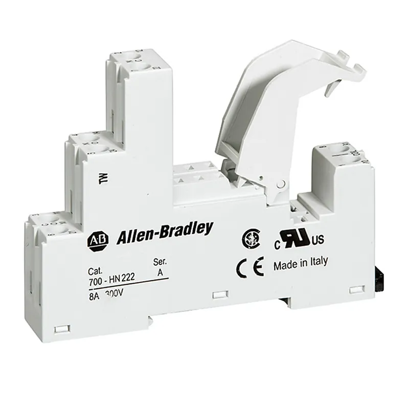 Rockwell Automation / Allen-Bradley 700-HN222 – 8 Blade 8A Screw Terminal Relay Socket — photo 1 of 2