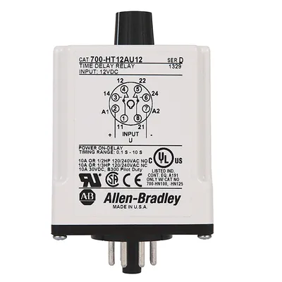 Rockwell Automation / Allen-Bradley 700-HT12CU120 – Tube Base Timing Relay