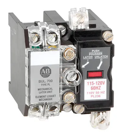 Rockwell Automation / Allen-Bradley 700DC-PLLZ2 – Industrial Relay Mechanical Latch