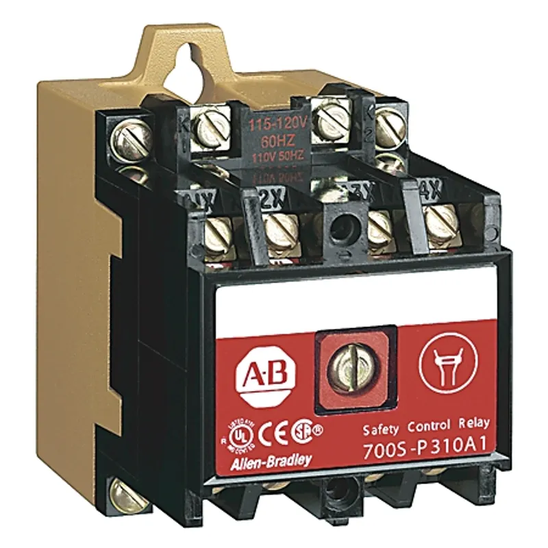 Rockwell Automation / Allen-Bradley 700S-P1020A1 – NEMA NEMA 600v Safety Relay AC coil — photo 2 of 2