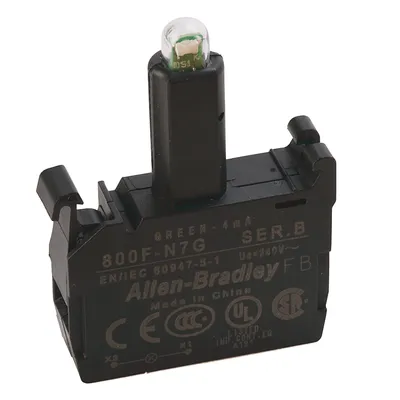 Allen-Bradley 800F-N7G – 22mm LED Module 800F PB Allen-Bradley 800F-N7G – 22mm LED Module 800F PB