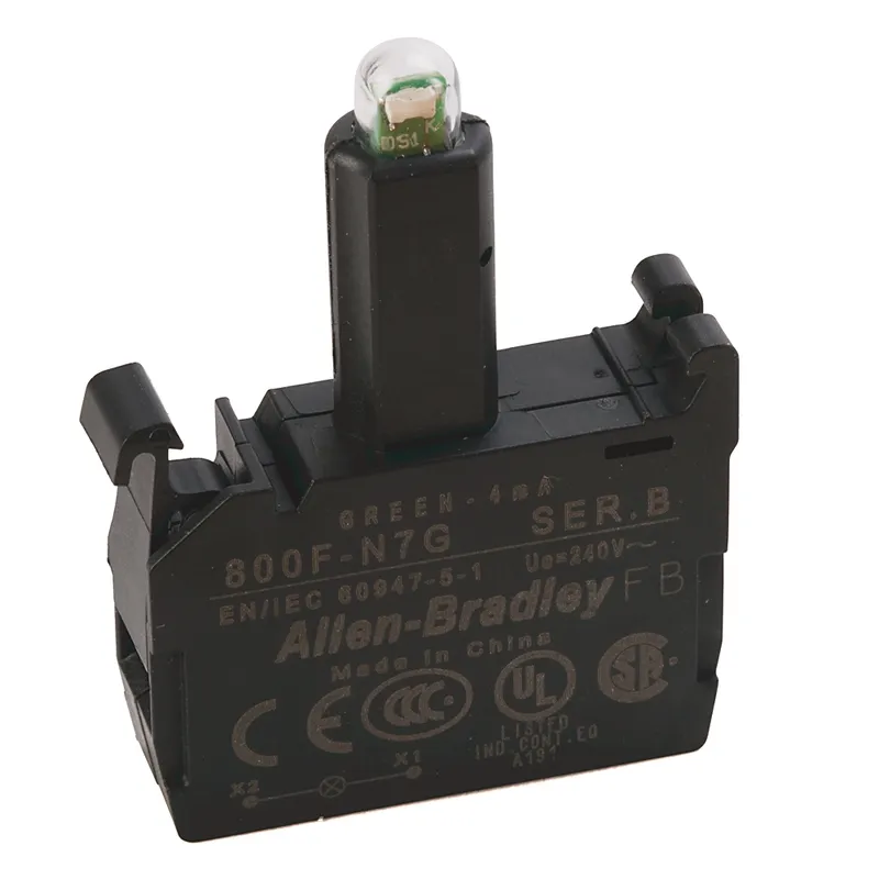 Rockwell Automation / Allen-Bradley 800F-N7G – 22mm LED Module 800F PB