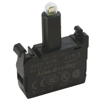 Allen-Bradley 800F-N7W – 22mm LED Module 800F PB Allen-Bradley 800F-N7W – 22mm LED Module 800F PB