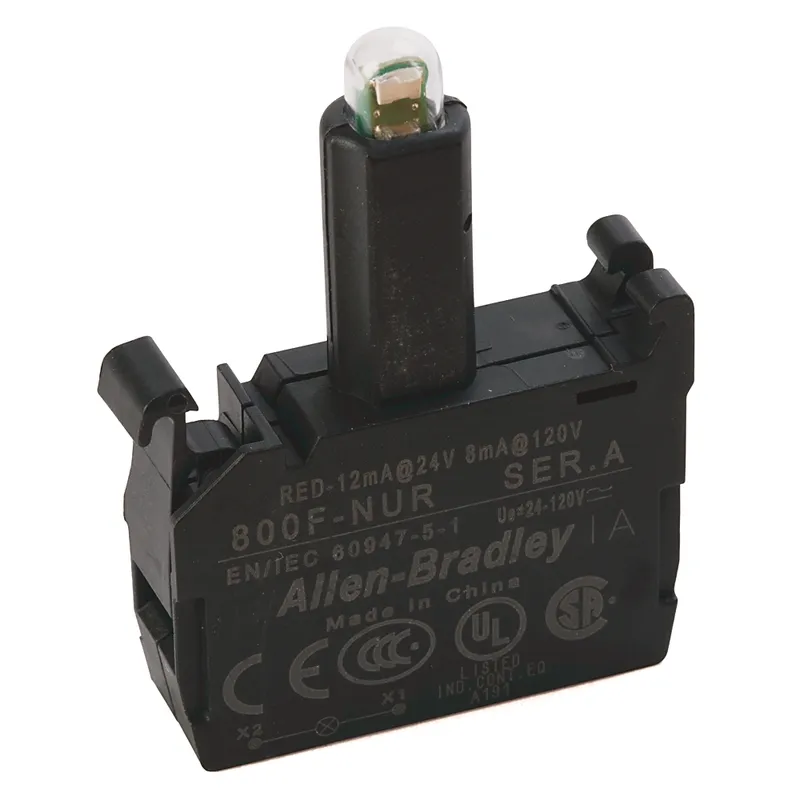 Rockwell Automation / Allen-Bradley 800F-NUR – 22mm LED Module 800F PB