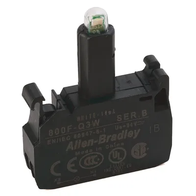 Allen-Bradley 800F-Q3W – 22mm LED Module 800F PB Allen-Bradley 800F-Q3W – 22mm LED Module 800F PB