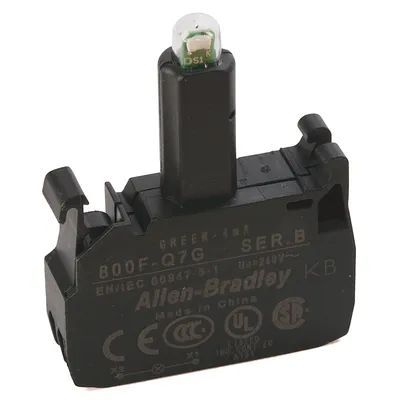 Allen-Bradley 800F-Q7G – 22mm LED Module 800F PB Allen-Bradley 800F-Q7G – 22mm LED Module 800F PB