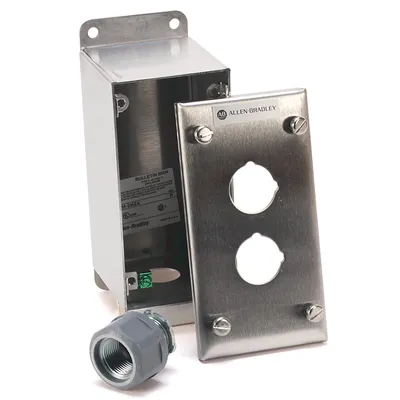 Rockwell Automation / Allen-Bradley 800H-1HZ4 – 30mm Push Button Enclosure 800H PB