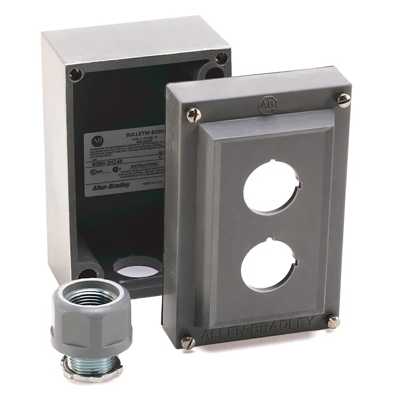 Rockwell Automation / Allen-Bradley 800H-1HZ4R – 30mm Push Button Enclosure 800H PB