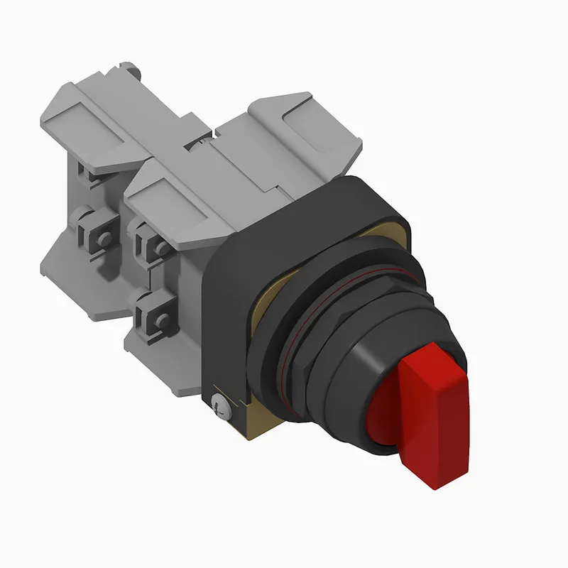 Rockwell Automation / Allen-Bradley 800H-2HRRH2KB6DE – 30mm Selector Switch 800H PB — photo 1 of 2
