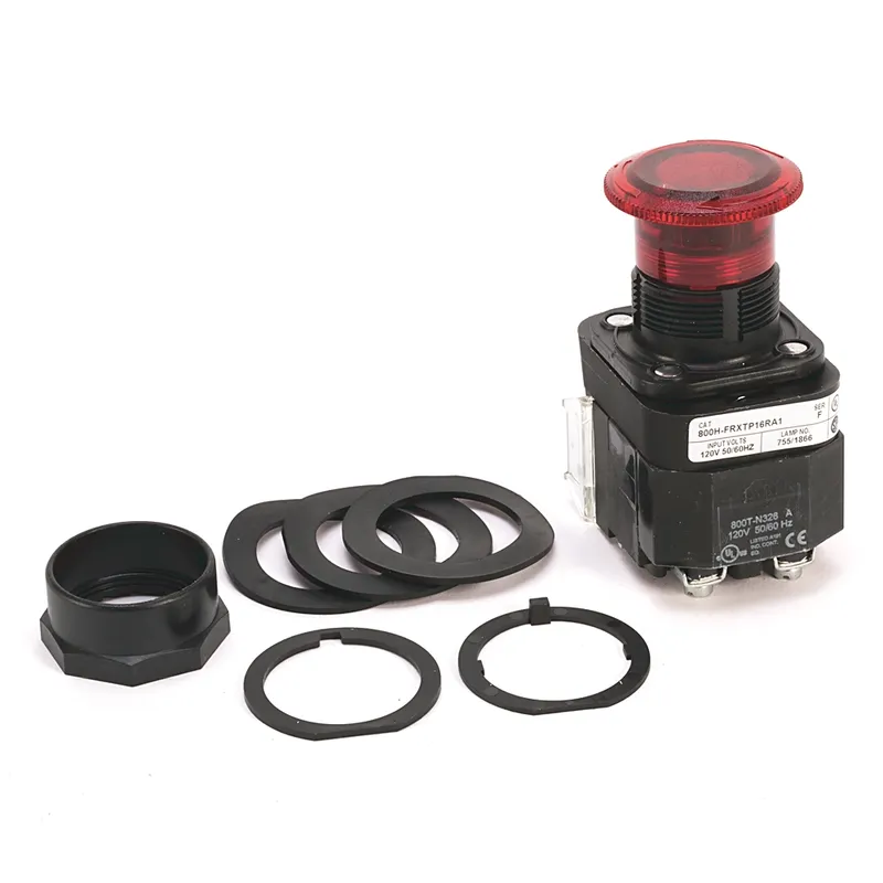 Rockwell Automation / Allen-Bradley 800H-FRXTQH2AAV – 30mm Illuminated Push-Pull 800H PB — photo 1 of 2