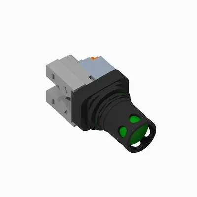 Rockwell Automation / Allen-Bradley 800H-PRAH16GAY – 30mm Momentary Push Button 800H PB