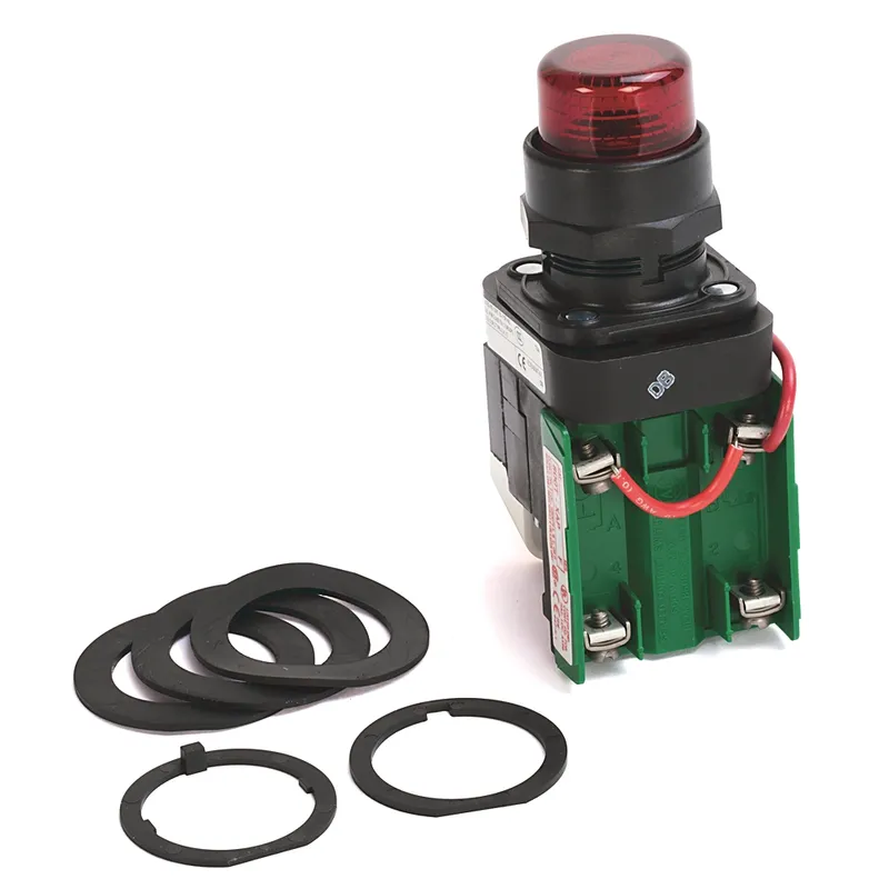 Rockwell Automation / Allen-Bradley 800H-PRTH16RAY – 30mm Pilot Light 800H PB — photo 1 of 3
