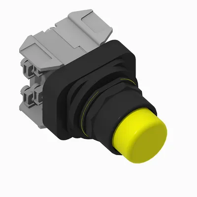 Rockwell Automation / Allen-Bradley 800H-QRBH2Y – 30mm Momentary Push Button 800H PB