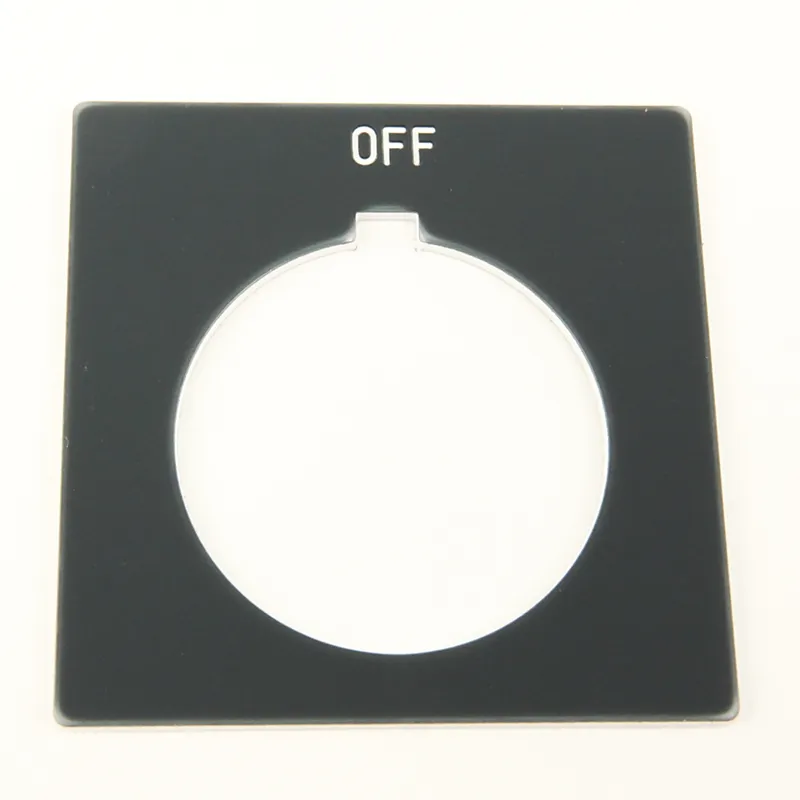 Rockwell Automation / Allen-Bradley 800H-W118J – 30mm 800H OPEN Grey Jumbo Legend Plate