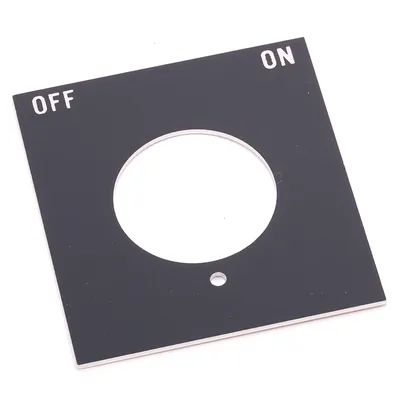 Allen-Bradley 800H-Y29 – 800H PB OFF-ON Standard Legend Plate Allen-Bradley 800H-Y29 – 800H PB OFF-ON Standard Legend Plate