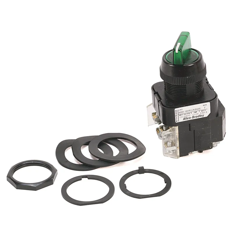 Rockwell Automation / Allen-Bradley 800HC-24HRG2KB6AX – 30mm Selector Switch 800H PB — photo 1 of 2