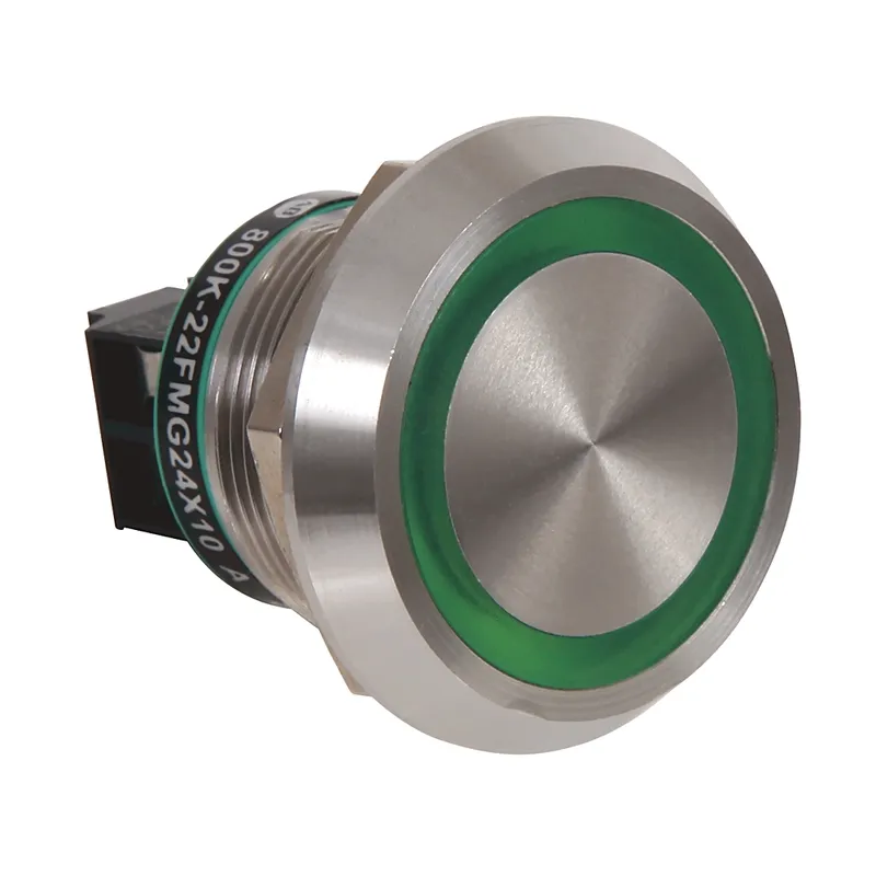 Rockwell Automation / Allen-Bradley 800K-22FMG24X10E100H – 22.5 mm Piezo Push Button
