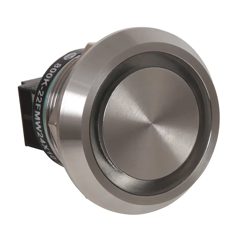 Rockwell Automation / Allen-Bradley 800K-22FMW24X10U100 – 22.5mm Piezo Push Button