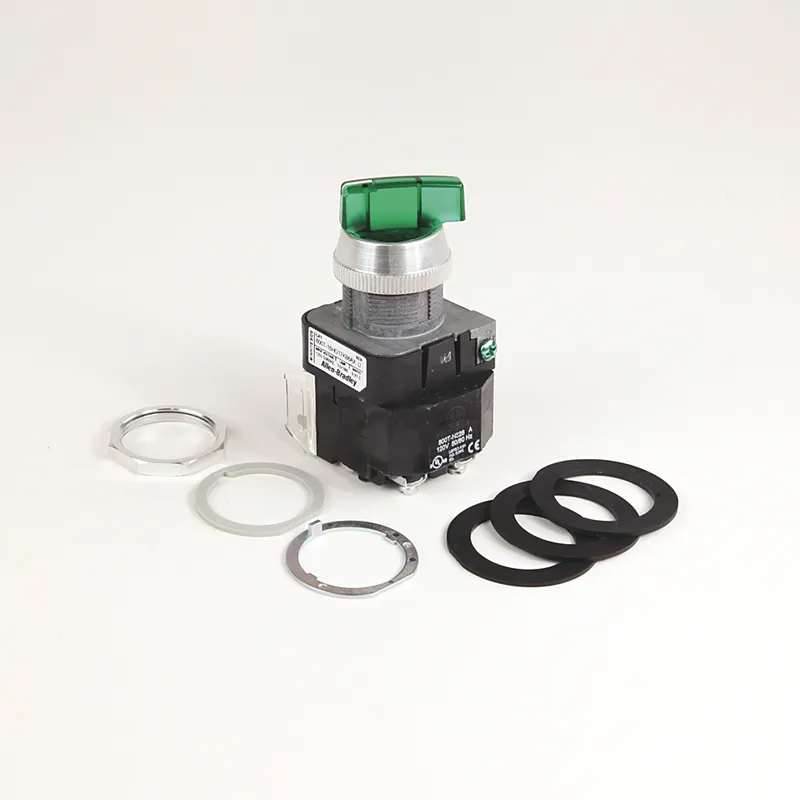 Rockwell Automation / Allen-Bradley 800T-16HGH2KB6MX – 30mm Selector Switch 800T PB — photo 1 of 2
