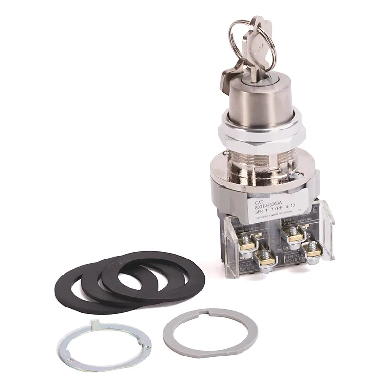 Rockwell Automation / Allen-Bradley 800T-H3208B – 30mm Selector Switch 800T PB — photo 1 of 2